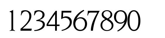 Tridentssk regular Font, Number Fonts