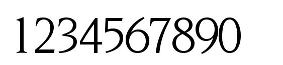 Tridentssk Font, Number Fonts