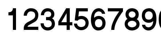 Trinco normal Font, Number Fonts