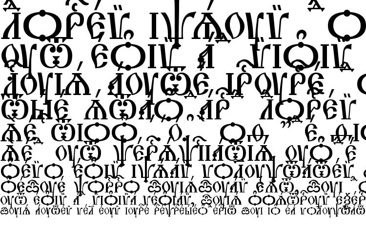 specimens Triodion Caps kUcs font, sample Triodion Caps kUcs font, an example of writing Triodion Caps kUcs font, review Triodion Caps kUcs font, preview Triodion Caps kUcs font, Triodion Caps kUcs font