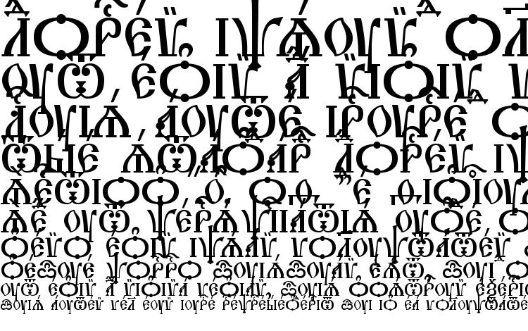 specimens Triodion Caps Ucs font, sample Triodion Caps Ucs font, an example of writing Triodion Caps Ucs font, review Triodion Caps Ucs font, preview Triodion Caps Ucs font, Triodion Caps Ucs font