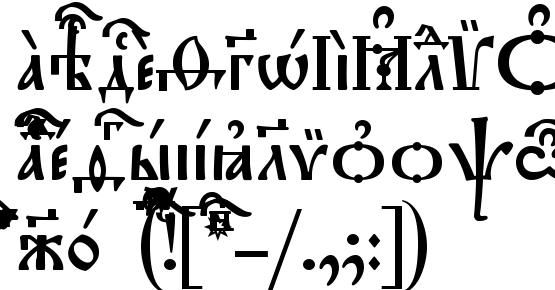 Triodion Ucs Font Download Free / LegionFonts