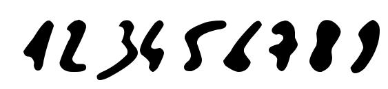 Tristan Font, Number Fonts