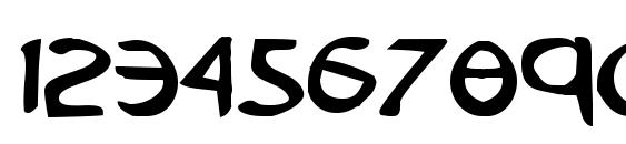 Tristram Bold Font, Number Fonts