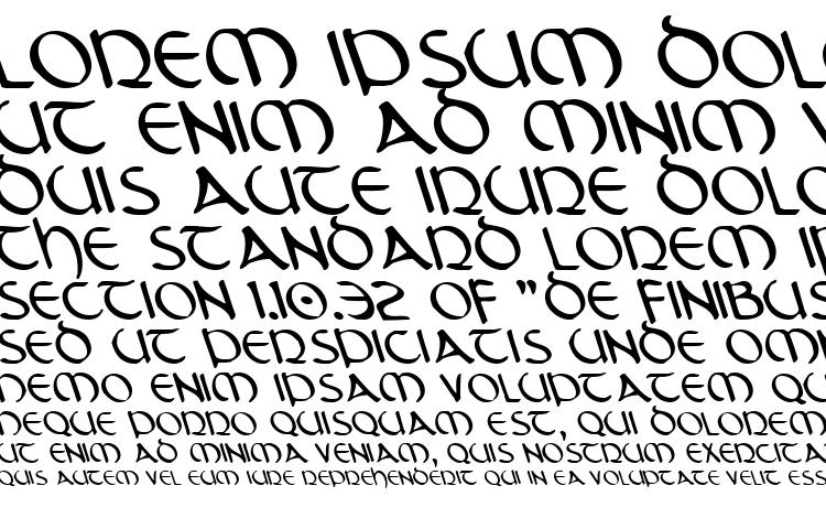 specimens Tristram Leftalic font, sample Tristram Leftalic font, an example of writing Tristram Leftalic font, review Tristram Leftalic font, preview Tristram Leftalic font, Tristram Leftalic font