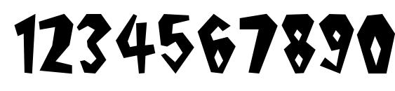 Tropicana Plain Font, Number Fonts