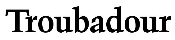 шрифт Troubadour Bold, бесплатный шрифт Troubadour Bold, предварительный просмотр шрифта Troubadour Bold