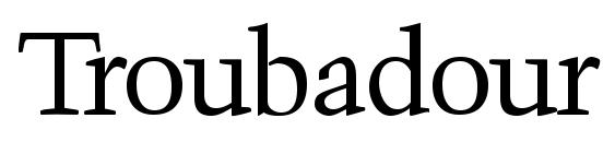 Troubadour Regular DB Font
