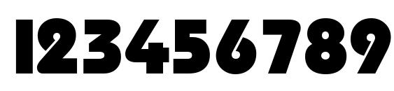 Trs h Font, Number Fonts