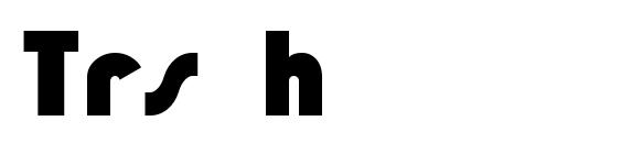 шрифт Trs h, бесплатный шрифт Trs h, предварительный просмотр шрифта Trs h
