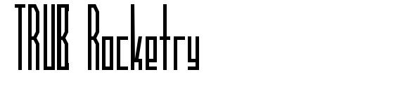 TRUCK Rocketry font, free TRUCK Rocketry font, preview TRUCK Rocketry font