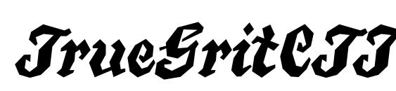 TrueGritCTT font, free TrueGritCTT font, preview TrueGritCTT font