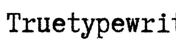 Truetypewriter PolyglOTT Font