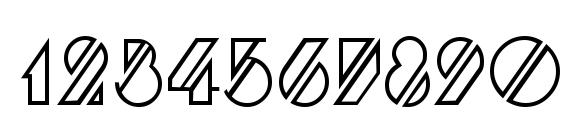 Trufflette Regular Font, Number Fonts