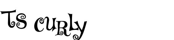 Ts curly font, free Ts curly font, preview Ts curly font