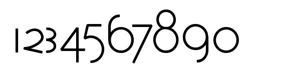 Tschich Font, Number Fonts