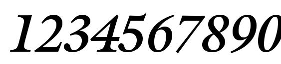 Шрифт Tt0070m, Шрифты для цифр и чисел
