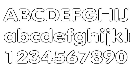 Tubular Hollow Wd Font Download Free / LegionFonts