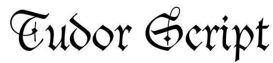 Tudor Script SSi Font