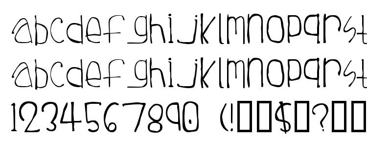 glyphs Tuesday font, сharacters Tuesday font, symbols Tuesday font, character map Tuesday font, preview Tuesday font, abc Tuesday font, Tuesday font