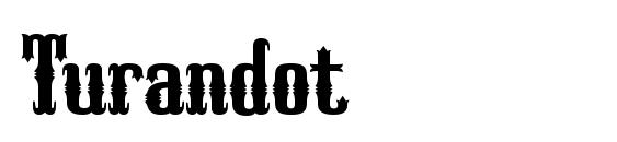 Turandot font, free Turandot font, preview Turandot font