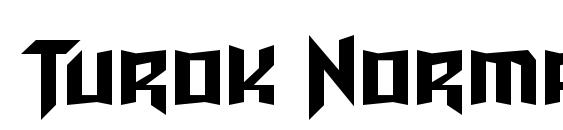 Turok Normal font, free Turok Normal font, preview Turok Normal font