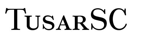 шрифт TusarSC, бесплатный шрифт TusarSC, предварительный просмотр шрифта TusarSC