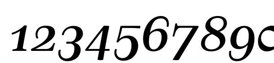 Шрифт TusarTextOSF Italic, Шрифты для цифр и чисел