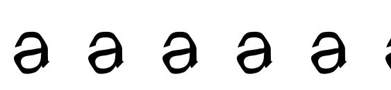 TV Arial Font, Number Fonts