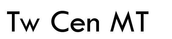 шрифт Tw Cen MT, бесплатный шрифт Tw Cen MT, предварительный просмотр шрифта Tw Cen MT