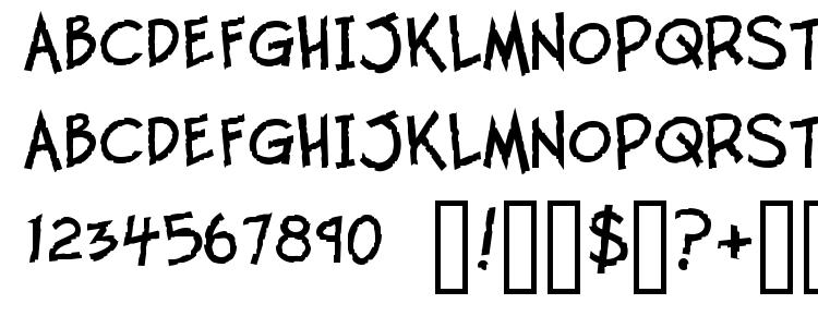 glyphs Twelve Ton Fishstick font, сharacters Twelve Ton Fishstick font, symbols Twelve Ton Fishstick font, character map Twelve Ton Fishstick font, preview Twelve Ton Fishstick font, abc Twelve Ton Fishstick font, Twelve Ton Fishstick font