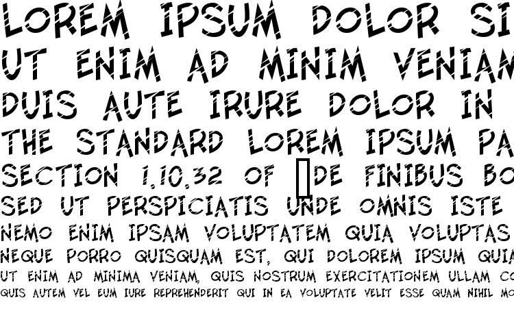 specimens Twelve Ton Sushi font, sample Twelve Ton Sushi font, an example of writing Twelve Ton Sushi font, review Twelve Ton Sushi font, preview Twelve Ton Sushi font, Twelve Ton Sushi font