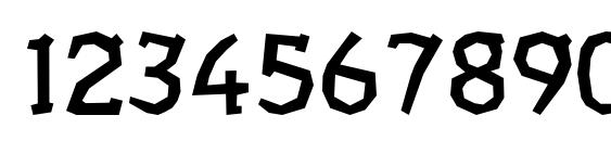 Twig RegularA Font, Number Fonts