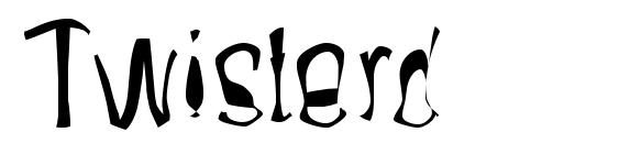 Twisterd font, free Twisterd font, preview Twisterd font