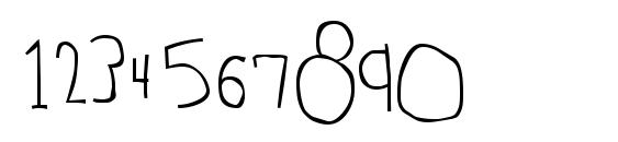 Two Turtle Doves Font, Number Fonts