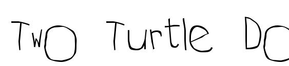 шрифт Two Turtle Doves, бесплатный шрифт Two Turtle Doves, предварительный просмотр шрифта Two Turtle Doves