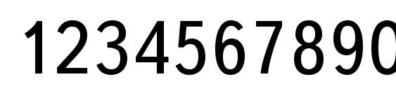 Txb Font, Number Fonts