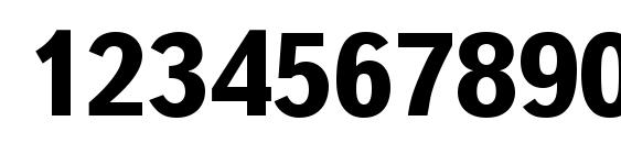 Txb75 Font, Number Fonts