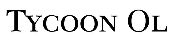 Tycoon Old Style SSi Small Caps font, free Tycoon Old Style SSi Small Caps font, preview Tycoon Old Style SSi Small Caps font