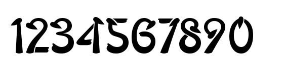 TypadosITC TT Font, Number Fonts