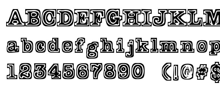 глифы шрифта Typeblock, символы шрифта Typeblock, символьная карта шрифта Typeblock, предварительный просмотр шрифта Typeblock, алфавит шрифта Typeblock, шрифт Typeblock