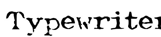 Typewriter font (royal 200) Font