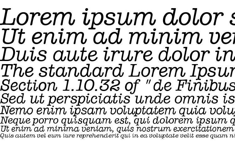 specimens Typewriter Italic font, sample Typewriter Italic font, an example of writing Typewriter Italic font, review Typewriter Italic font, preview Typewriter Italic font, Typewriter Italic font