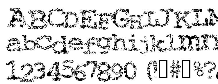 glyphs Typewriterfromhell font, сharacters Typewriterfromhell font, symbols Typewriterfromhell font, character map Typewriterfromhell font, preview Typewriterfromhell font, abc Typewriterfromhell font, Typewriterfromhell font