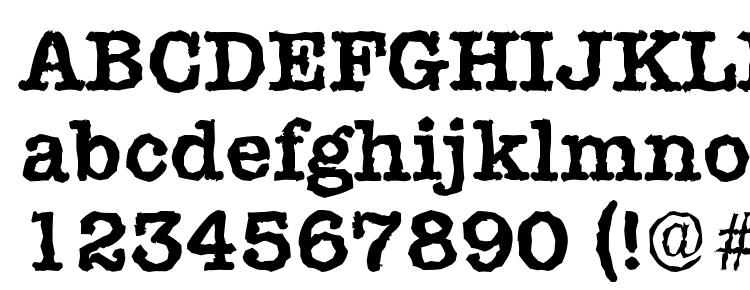 glyphs TypewriterRandom Bold font, сharacters TypewriterRandom Bold font, symbols TypewriterRandom Bold font, character map TypewriterRandom Bold font, preview TypewriterRandom Bold font, abc TypewriterRandom Bold font, TypewriterRandom Bold font