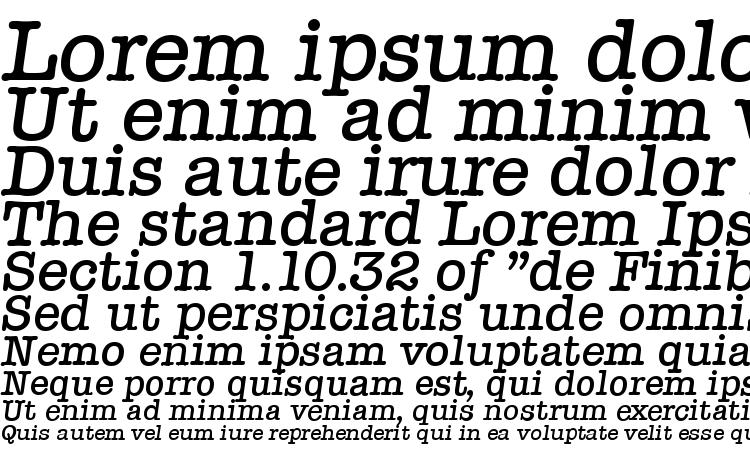 Typewriterserial Medium Italic Font Download Free   Legionfonts