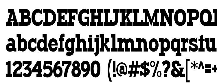 glyphs Typodermic Regular font, сharacters Typodermic Regular font, symbols Typodermic Regular font, character map Typodermic Regular font, preview Typodermic Regular font, abc Typodermic Regular font, Typodermic Regular font