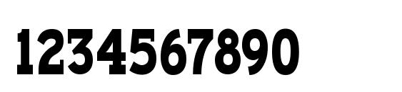 Typodermic Font, Number Fonts