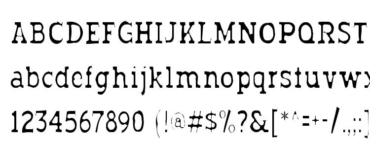 глифы шрифта TypodermicGaunt, символы шрифта TypodermicGaunt, символьная карта шрифта TypodermicGaunt, предварительный просмотр шрифта TypodermicGaunt, алфавит шрифта TypodermicGaunt, шрифт TypodermicGaunt