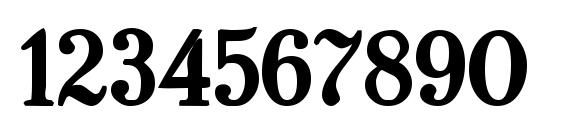 TypographerFraktur Bold Font, Number Fonts